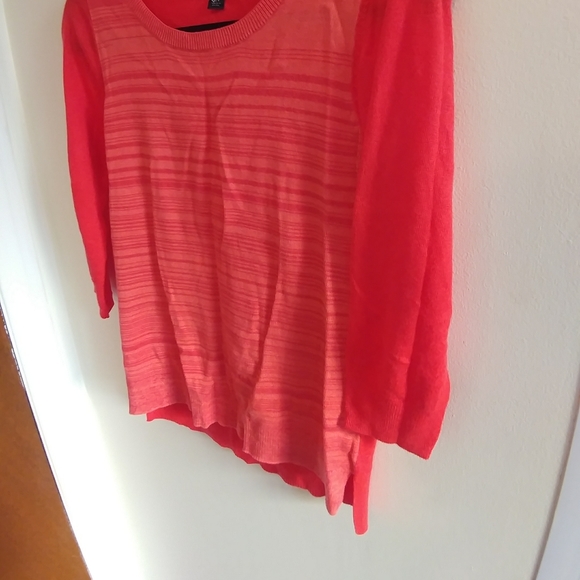 Bright Pink Light Weight Sweater Top - Picture 5 of 6